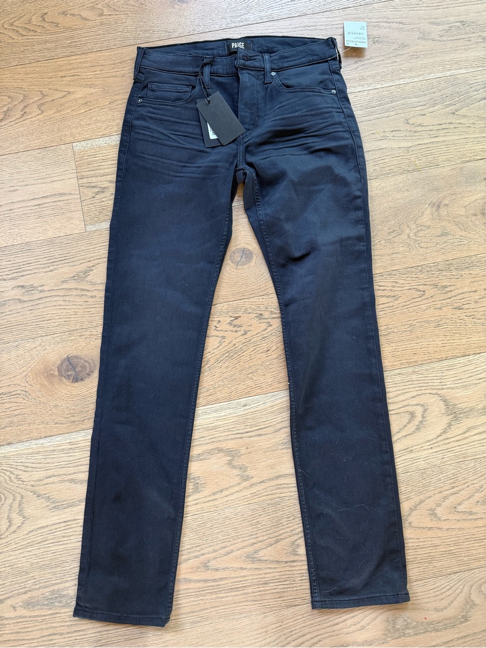 PAIGE Men’s Black Skinny Jeans